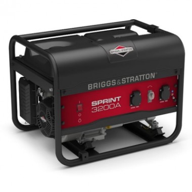 Бензогенератор BRIGGS&STRATTON SPRINT 3200A, 3,1 кВт ПРОФИ-0