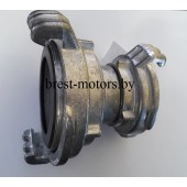 Переходник рукава мотопомпы с  2" на 3" дюйма 