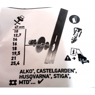 Нож для газонокосилки универсальный OREGON 53 см 69-261-0-1