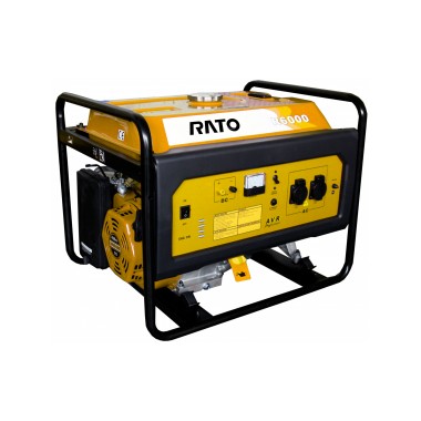 Бензогенератор RATO R6000D-T 6.5 кВт 380В с электро-стартером-0