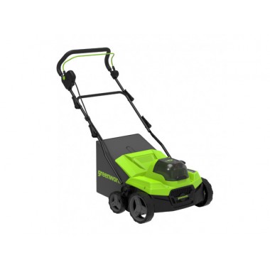 Аэратор-скарификатор аккумуляторный Greenworks GD40SC38II-2