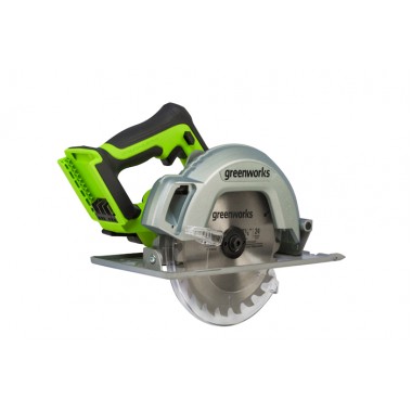 Циркулярная пила аккумуляторная Greenworks GD24CS, без АКБ и ЗУ.-6