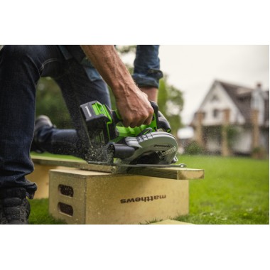 Циркулярная пила аккумуляторная Greenworks GD24CS, без АКБ и ЗУ.-2