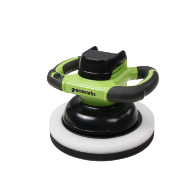 Полировальная машина Greenworks G24BU10, аккумуляторная без АКБ и ЗУ.-0