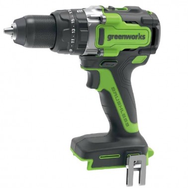 Шуруповерт, дрель аккумуляторная Greenworks GD24DD140, без АКБ и ЗУ.-1