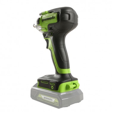 Гайковерт ударный аккумуляторный Greenworks G24IW400, 400 Нм., без АКБ и ЗУ.-2