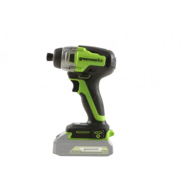 Винтоверт ударный аккумуляторный Greenworks GD24ID3, без АКБ и ЗУ.-6