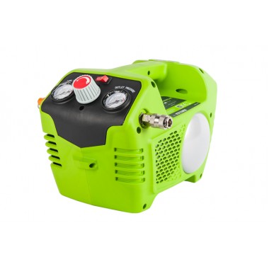 Компрессор аккумуляторный Greenworks G24AC, без АКБ и ЗУ.-3