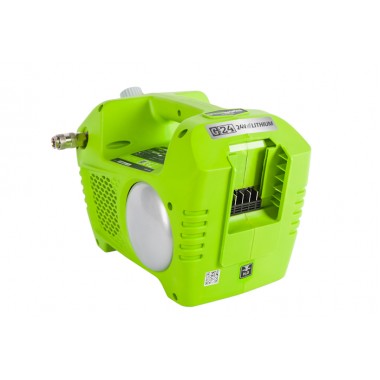 Компрессор аккумуляторный Greenworks G24AC, без АКБ и ЗУ.-1