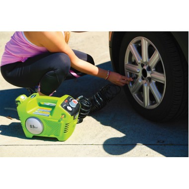 Компрессор аккумуляторный Greenworks G40AC, без АКБ и ЗУ.-5