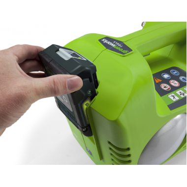 Компрессор аккумуляторный Greenworks G24AC, без АКБ и ЗУ.-2