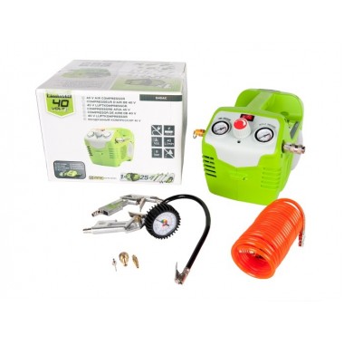 Компрессор аккумуляторный Greenworks G40AC, без АКБ и ЗУ.-4