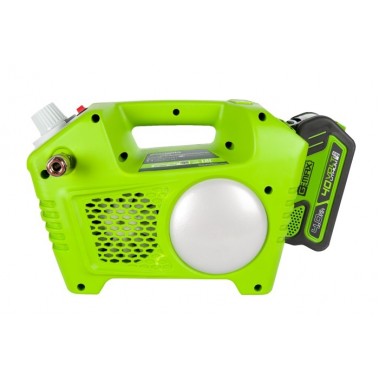 Компрессор аккумуляторный Greenworks G40AC, без АКБ и ЗУ.-3