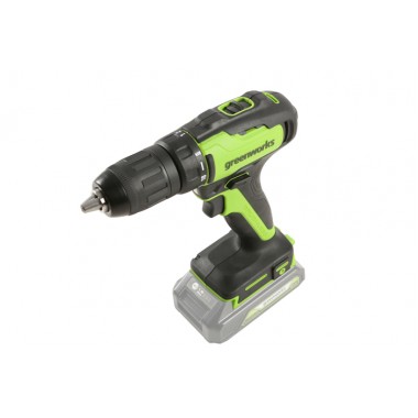 Шуруповерт, дрель аккумуляторная Greenworks GD24DD35K2, в чемодане-2