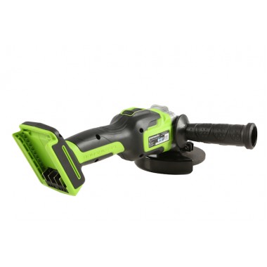 Угловая шлифовальная машина аккумуляторная Greenworks GD24AG, без АКБ и ЗУ.-6