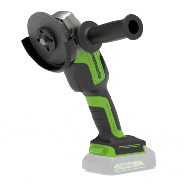 Угловая шлифовальная машина аккумуляторная Greenworks GD24AG, без АКБ и ЗУ.-0