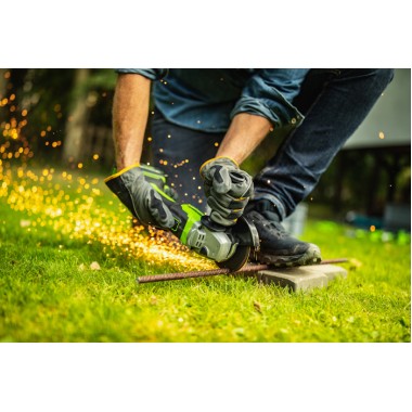 Угловая шлифовальная машина аккумуляторная Greenworks GD24AG, без АКБ и ЗУ.-5