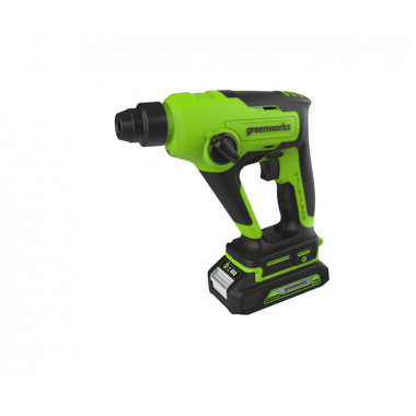 Перфоратор аккумуляторный Greenworks GD24SDS1, 1.2 Дж., без АКБ и ЗУ.-0