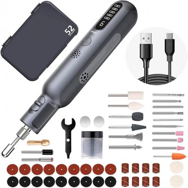 Гравер аккумуляторный Greenworks GPT-8VRT 8V.-0