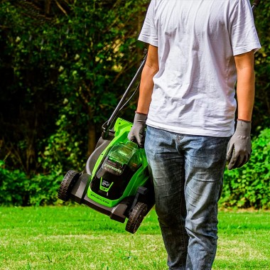 Газонокосилка аккумуляторная Greenworks GD24LM33K4-1