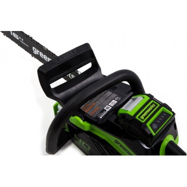 Аккумуляторная пила Greenworks GD40CS18, АКБ 5Ач и ЗУ.-4