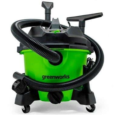 Пылесос строительный Greenworks G120WDV-3
