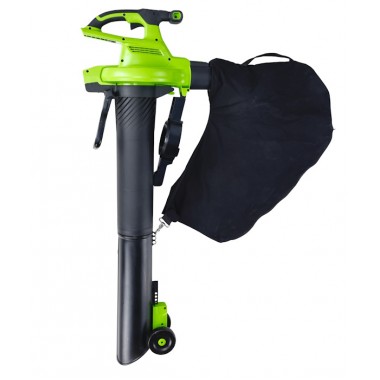 Аккумуляторная воздуходувка-пылесос Greenworks GD40BVIIK4.-5