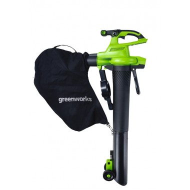 Аккумуляторная воздуходувка-пылесос Greenworks GD40BVIIK4.-0
