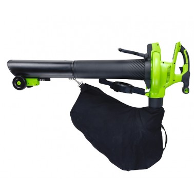 Аккумуляторная воздуходувка-пылесос Greenworks GD40BVIIK4.-7