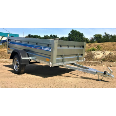 Прицеп автомобильный "Стандарт плюс" 2,25х1,3 (борт 500 мм+тент).-1