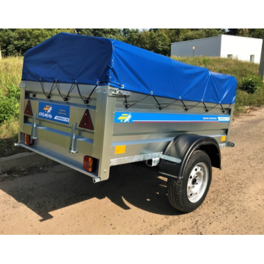 Прицеп автомобильный "Стандарт плюс" 2,25х1,3 (борт 500 мм+тент).-2