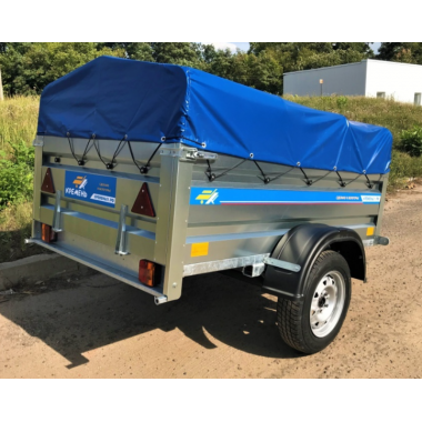 Прицеп автомобильный "Стандарт плюс" 2,5х1,3 (борт 500 мм+тент).-1