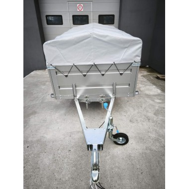 Прицеп автомобильный "БИЗНЕС" 2,5 х 1,3 (борт 50 см. + тент).-3