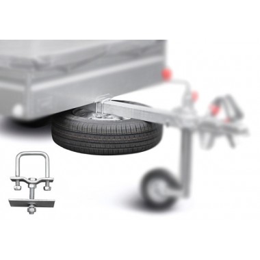 Держатель запасного колеса МЗСА 3105.0002 прицепов МЗСА-0