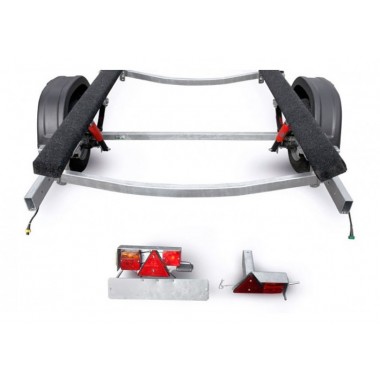 Лодочный прицеп МЗСА 81771B.101, L-4,0 м.-5