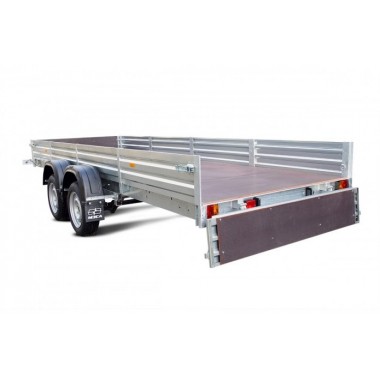 Двухосный автомобильный прицеп, МЗСА 817735.022, кузов 4,58 х 1,51 м., (борт 29 см).-1