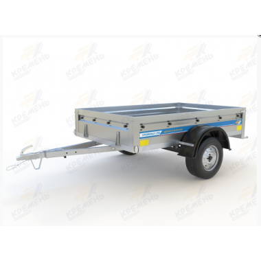 Прицеп автомобильный "Стандарт плюс" 2х1,3 (борт 310 мм+тент).-2