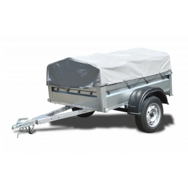 Прицеп автомобильный "Стандарт плюс" 2х1,3 (борт 310 мм+тент).-0