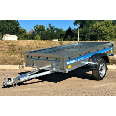 Прицеп автомобильный "Стандарт плюс" 2х1,3 (борт 310 мм+тент).-1