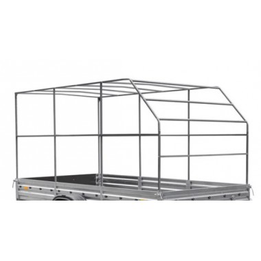 Тент для прицепа МЗСА 817702 с каркасом 251515C для кузова 2,43 х 1,51 м.-1