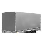 Тент для прицепа МЗСА 817735 с каркасом 451515 для кузова 4,58 х 1,51 м.