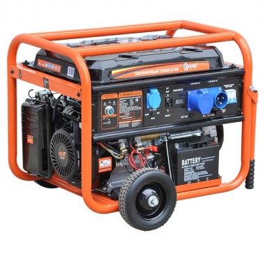 Генератор, бензиновый, SKIPER LT9000EB-ATS, электростанция-0