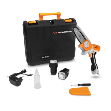 Мини-пила аккумуляторная VILLARTEC SA 1462C, сучкорез-0