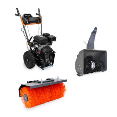 Подметальная машина, снегоуборщик VILLARTEC SW 7080Ek  бензиновый-0