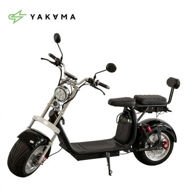 Электросамокат YAKAMA AP-H008-3 черный-0