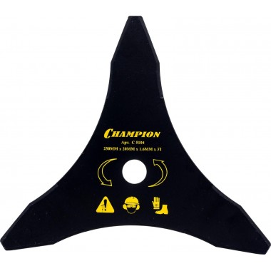 Нож для жесткой травы CHAMPION 3*250*20,0 тип В C5104 (FS350 400 450 460)-0