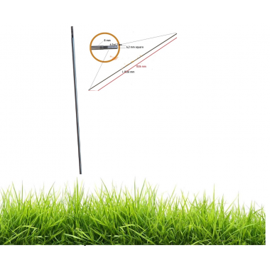 Вал приводной Stihl FS400-450 (L 1536mm, 6.2х6.2mm, D-8mm) арт 41287113200*-1