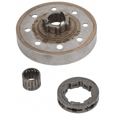 Барабан сцепления Husqvarna 556 562XP 3/8x7 разборный-0