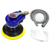 Пневмошлифмашина эксцентриковая ECO ASP12-150V с пылеотсосом (150мм, 10000 об/мин, 180 л/мин)