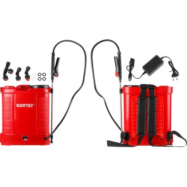 Опрыскиватель аккумуляторный WORTEX KS 1280 12В, 1 АКБ 8 Ач, 12 л-0